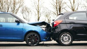 The aftermath of a rear-end collision. Learn about the statute of limitations for car accidents in California.